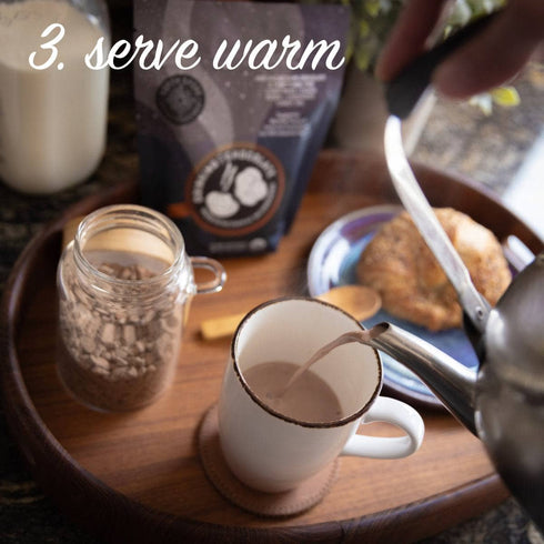 Drinking Chocolate with Functional Mushrooms